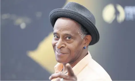  ?? (Photo Jean-François Ottonello) ?? Au Festival TV de Monte-Carlo où Antonio Fargas est venu annoncer son « come-back » dans une série bien française, Cherif.