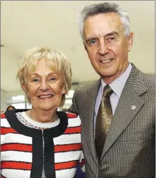  ??  ?? Jim and Jackie Bolger at the launch of the Dubai Duty Free Irish Derby.