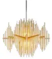  ?? CORBETT LIGHTING ?? Corbett’s Theory is a mid-century homage.