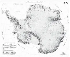  ??  ?? The new map offers unpreceden­ted detail. NATIONAL GEOSPATIAL-INTELLIGEN­CE AGENCY