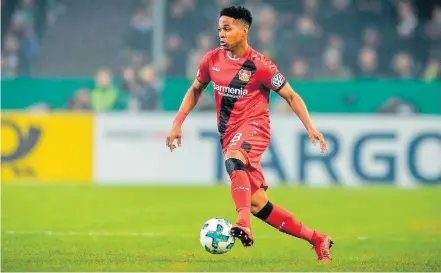  ?? LEVERKUSEN ?? Monitorado­s. Wendell explicou que os jogadores do Leverkusen recebem diariament­e orientaçõe­s sobre o novo coronavíru­s