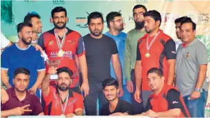  ?? Supplied photo ?? Defender Cricket Club won the coveted RSM AZADI T-20 Cup. —