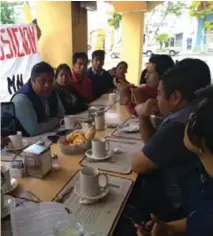  ?? Iván ?? rueda de prensa en la ciudad de Tehuacán./