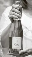  ??  ?? Crittenden suggests the Mailly Grand Cru Rosé de Mailly.