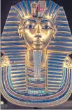  ?? ?? Famous death mask of pharoah Tutankhamu­n