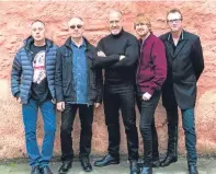  ?? Picture: Stephen Gunn. ?? Blast from the past: The Skids’ songs are just as powerful and relevant in today’s politicall­y troubled world as they were 40 years ago.