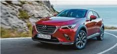  ?? Foto: Mazda ?? Das hübsche Gesicht bleibt: der neue Mazda CX 3.