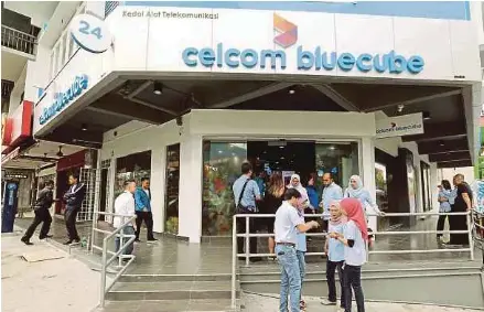  ??  ?? Celcom Axiata Bhd says it has gained market share by showcasing Malaysian values that connect with its own brand values through social media.