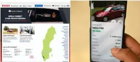  ?? Bild: PRIVAT ?? BLÅST PÅ BIL. Det falkenberg­aren Samir råkade ut för riskerar att hända fler. Personen bakom fejkannons­erna har lagt ut fler krokar i Halland.