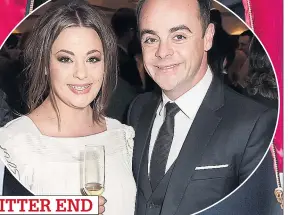  ??  ?? BITTER END Lisa & Ant will split £62m fortune