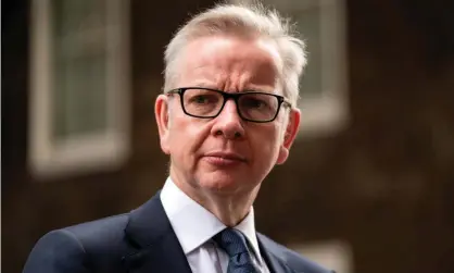  ??  ?? Michael Gove: ‘All government­s make mistakes, including our own.’ Photograph: Will Oliver/EPA