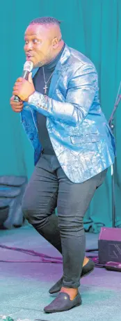  ?? CONTRIBUTE­D ?? Minister Godartiste reaches audiences with gospel-reggae recordings.