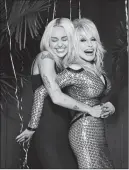  ?? ?? Miley Cyrus (left) and Dolly Parton