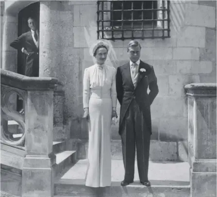  ?? PICTURE: AFP/GETTY ?? 0 Edward VIII abdicated so he could marry American divorcee Wallis Simpson