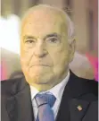  ?? FOTO: DPA ?? Er ist schwer erkrankt: Altkanzler Helmut Kohl, hier im Jahr 2014 bei einer Festverans­taltung zur Deutschen Einheit in Dresden.