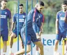  ?? FOTO: ATLETI ?? Koke, entrenando en Brunico