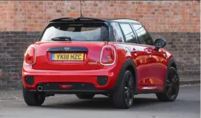  ??  ?? Mini’s tighter body control doesn’t really translate into sharper handling
98 May 2020