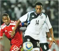  ?? ?? MISFORTUNE: Thabang Sesinyi’s hopes of playing abroad were recently doused
