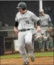  ?? GREGG SLABODA — TRENTONIAN FILE
PHOTO ?? Steven Moticha doubled home the tying run and scored the winning run of Steinert’s victory over Hopewell Valley.