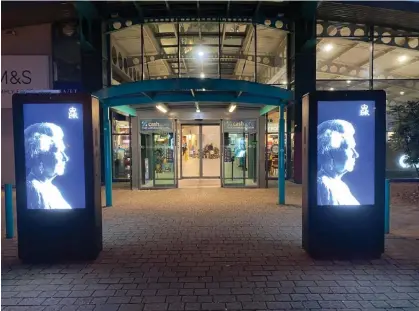  ?? ?? ‘The two dark sentinels standing guard at Winchester on that September night seemed to silentlyin­sist that, before entering, we bow our heads in respect of a version of our national story’ Photograph: Billy Bragg/The Guardian