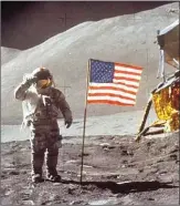  ??  ?? Astronaut David Scott on the Moon in 1971