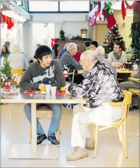  ??  ?? Adrian Shellard/For Neighbours
Stephen Lee, left, and George Bernard share much with each other.