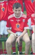  ?? (Pic: George Hatchell) ?? Gearoid Fitzgerald, Glenville NS played for Cork in the Primary game at FBD Semple Stadium ,Thurles.