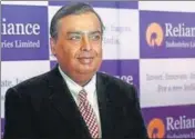  ?? REUTERS ?? Mukesh Ambani’s RIL has formed a partnershi­p with Assets Care and Reconstruc­tion Enterprise­s Ltd to bid for Sintex.