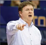  ?? Democrat-Gazette file photo ?? UALR’s Joe Foley has coached the Trojans women’s team against 21 high-major programs since the 2013-2014 season, including 10 games at the Jack Stephens Center in Little Rock.