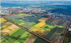  ?? Foto: Ulrich Wagner ?? Auf diesem Areal im Südwesten des Augsburger Stadtteils Haunstette­n soll ein riesiges Baugebiet entstehen.