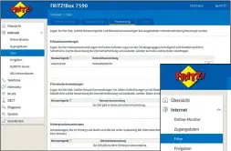  ??  ?? Die Fritzbox bietet eine dreistufig­e Priorisier­ung, die Geräte und Anwendunge­n kombiniert.