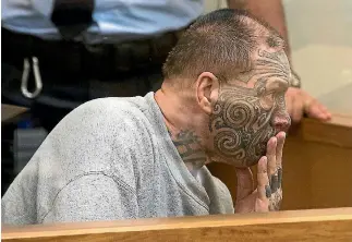  ?? PHOTO: CHRIS MCKEEN/FAIRFAX NZ ?? Stephen Mark Gotty has 142 prior conviction­s dating back to 1976.