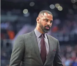  ?? MARK J. REBILAS/USA TODAY SPORTS ?? Ime Udoka, seen in 2018, has been hired to take over as head coach of the Boston Celtics.