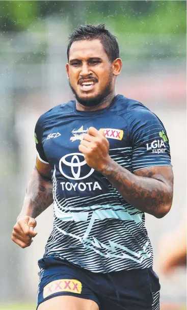  ?? Picture: ZAK SIMMONDS ?? OUT OF PICTURE: The pressure is on for the North Queensland Cowboys to find a late replacemen­t for the sacked Ben Barba at fullback before the NRL pre-season trials begin.