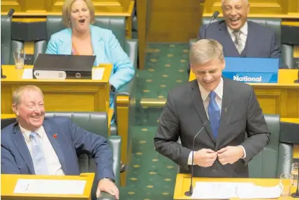  ?? Picture / Mark Mitchell ?? Bill English says a government’s success should be solely gauged by how much it reduces misery.