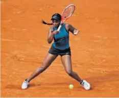  ?? AFP ?? US-Open-Siegerin Sloane Stephens steht im Halbfinal.