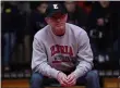  ?? TIM PHILLIS — FOR THE MORNING JOURNAL ?? Elyria wrestling coach Erik Burnett was named the NWCA’s top coach in Ohio.