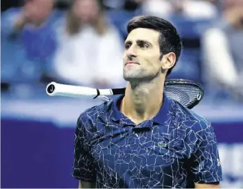  ?? AFP ?? Novak Djokovic hat mit 14 Grand-Slam-Titeln zu seinem Kindheitsi­dol Pete Sampras aufgeschlo­ssen.