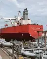  ?? Enterprise Products Partners ?? Experts say terminals that can handle large tankers are a first step to more exports.