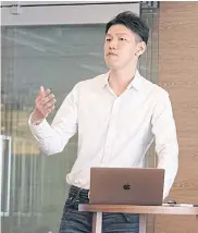  ??  ?? RIGHT CastingAsi­a looks for young “influencer­s” with large socialmedi­a followings to help propel marketing campaigns, says regional head Shingo Hayashi.