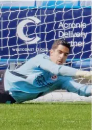  ?? Picture: Andrew Batt ?? Joel Pereira at Reading’s open training day