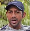  ??  ?? Sarfraz Ahmed