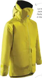  ?? ?? La nuova Southern Ocean Jacket di North Sails Performanc­e realizzata in Gore-Tex Pro.