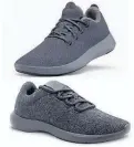  ??  ?? Top: Allbirds’ Wool Runner. Below: Amazon Brand 206 Collective Women's Tracy shoe.