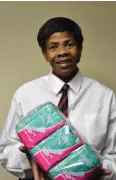  ?? Photo: Bonke Liwani ?? Nopinki Kukisi, who began the sanitary pad initiative.