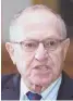  ??  ?? DERSHOWITZ