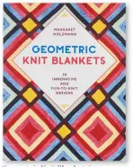 ??  ?? Geometric Knit Blankets is published by Stackpole Books, priced £21.95. To order a copy, visit www.searchpres­s.com