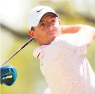  ??  ?? Rory Mcilroy finished the group with one win, one draw and one loss
