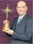  ??  ?? Europe skipper Thomas Bjorn.