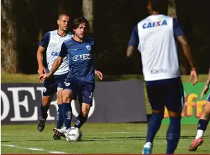  ?? Gustavo Oliveira/Londrina Esporte Clube ?? Germano começa jogando no lugar de João Paulo, que está suspenso